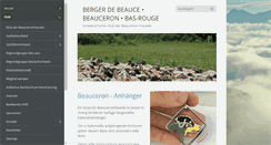 Desktop Screenshot of bergerdebeauce.ch